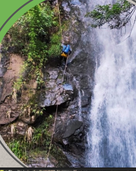 Canionismo Tajubas – tobogãs naturais e saltos